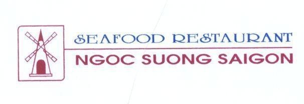 Mẫu nhãn hiệu SEAFOOD RESTAURANT NGOC SUONG SAIGON