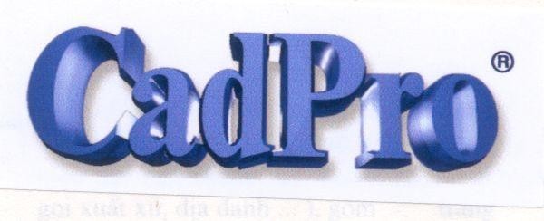 Mẫu nhãn hiệu CADPRO