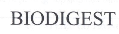 Mẫu nhãn hiệu BIODIGEST