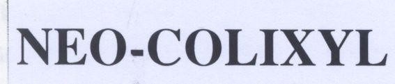 Mẫu nhãn hiệu NEO-COLIXYL