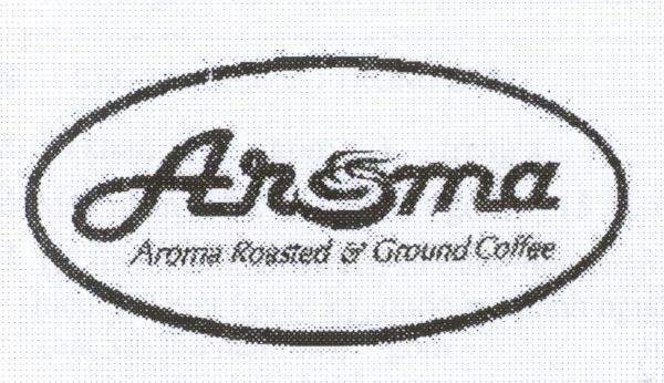 Mẫu nhãn hiệu AROMA AROMA ROASTED & GROUND COFFEE