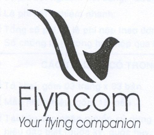 Mẫu nhãn hiệu FLYNCOM YOUR FLYING COMPANION