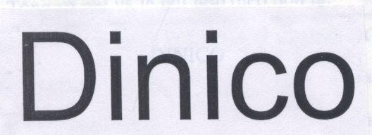 Mẫu nhãn hiệu DINICO