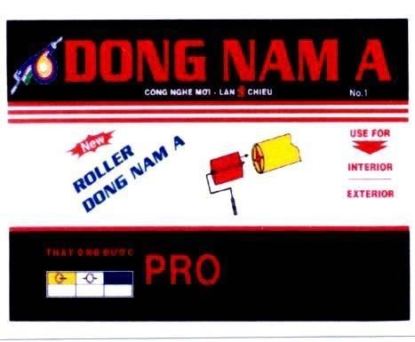 Mẫu nhãn hiệu DONG NAM A ROLLER DONG NAM A PRO