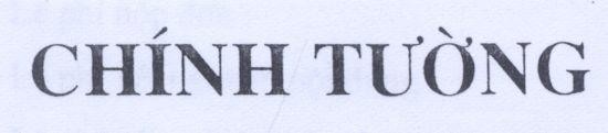 Mẫu nhãn hiệu Chính Tường
