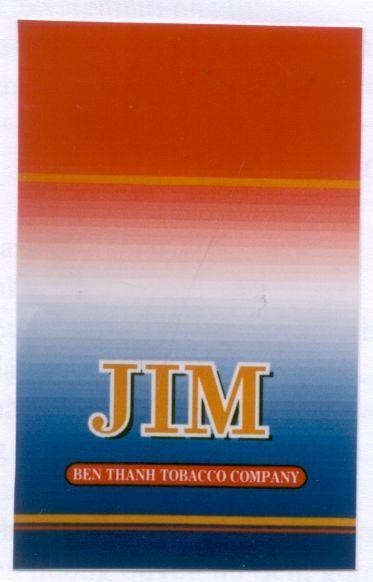 Mẫu nhãn hiệu JIM BEN THANH TOBACCO COMPANY