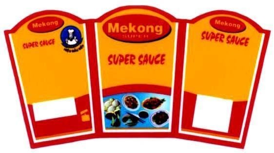 Mẫu nhãn hiệu MEKONG SUPER SAUCE HIEU DAU BEP