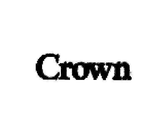 Mẫu nhãn hiệu CROWN CHOCO PIE