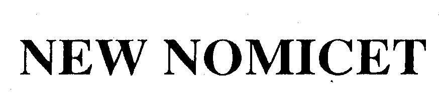 Mẫu nhãn hiệu NEW NOMICET