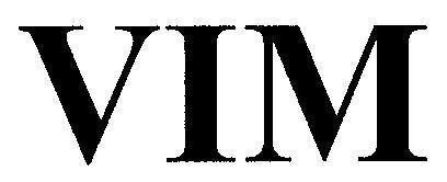 Mẫu nhãn hiệu VIM