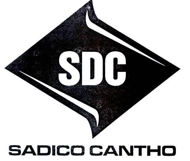 Mẫu nhãn hiệu SDC SADICO CANTHO