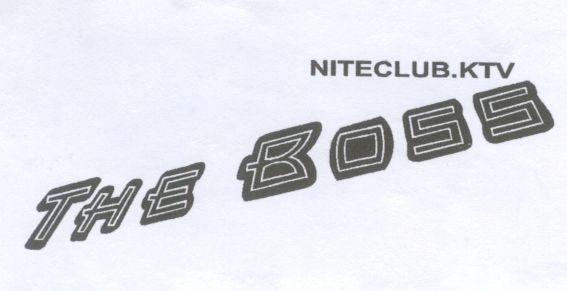 Mẫu nhãn hiệu NITECLUB.KTV THE BOSS