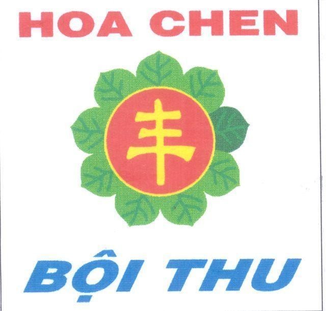 Mẫu nhãn hiệu HOA CHEN BộI THU FENG PHONG