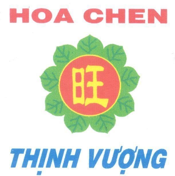 Mẫu nhãn hiệu HOA CHEN THịNH VƯợNG WANG VUONG