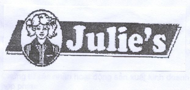 Mẫu nhãn hiệu JULIE'S
