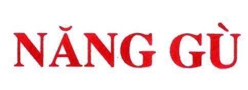 Mẫu nhãn hiệu NĂNG Gù