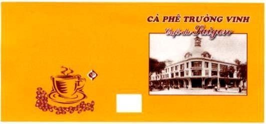 Mẫu nhãn hiệu Cà PHÊ TRƯờNG VINH CAFE DU SAIGON