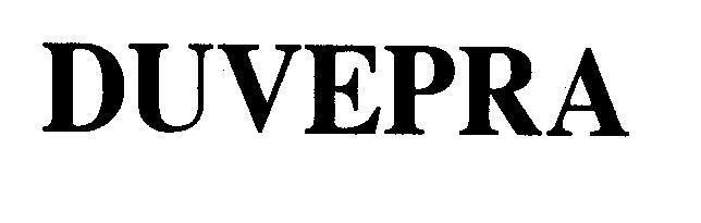 Mẫu nhãn hiệu DUVEPRA