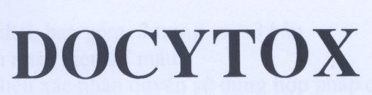 Mẫu nhãn hiệu DOCYTOX