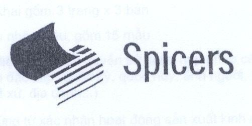 Mẫu nhãn hiệu S SPICERS