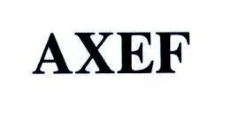 Mẫu nhãn hiệu AXEF