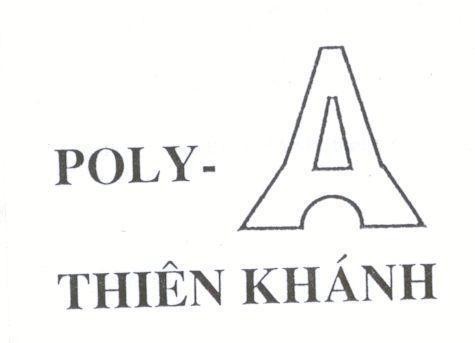 Mẫu nhãn hiệu POLY-A Thiên Khánh