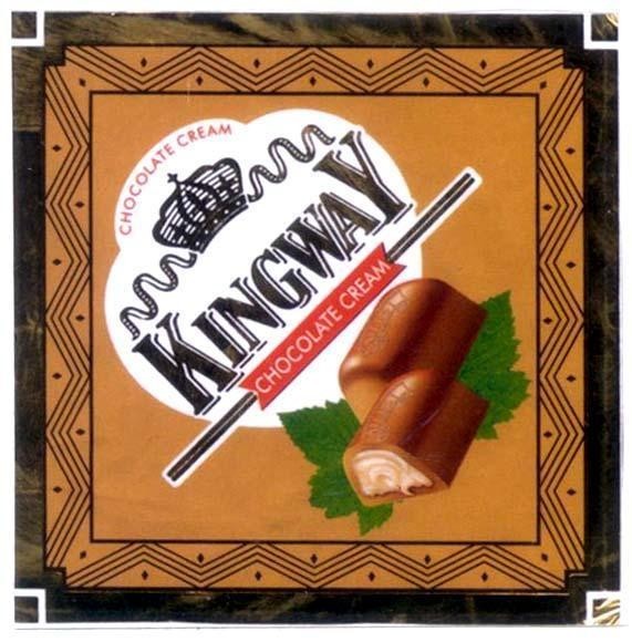 Mẫu nhãn hiệu CHOCOLATE CREAM KINGWAY
