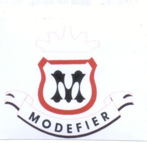 Mẫu nhãn hiệu M MODEFIER