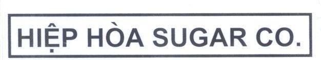 Mẫu nhãn hiệu Hiệp Hoà SUGAR CO.