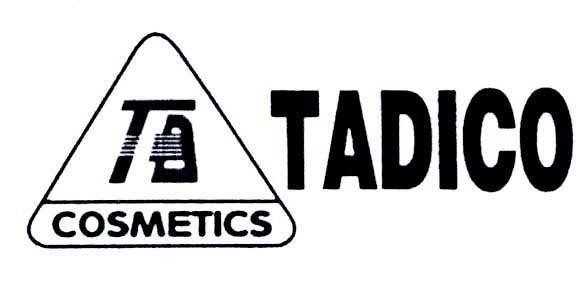 Mẫu nhãn hiệu TD COSMETICS TADICO