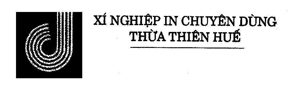 Mẫu nhãn hiệu Xí NGHIệP IN CHUYÊN DùNG THừA THIÊN HUế C D