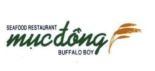 Mẫu nhãn hiệu SEAFOOD RESTAURANT Mục Đồng BUFFALO BOY