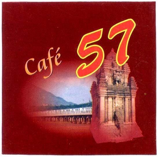 Mẫu nhãn hiệu CAFE 57