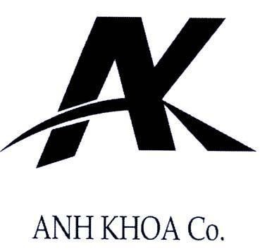 Mẫu nhãn hiệu ANH KHOA CO.