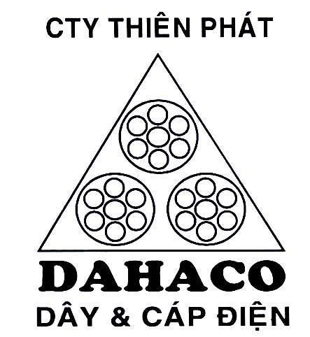 Mẫu nhãn hiệu Thiên Phát DAHACO CTY Dây & Cáp điện