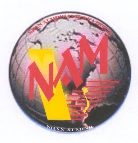 Mẫu nhãn hiệu Nhân ái Minh NHAN AI MINH NAM INTERNATIONAL