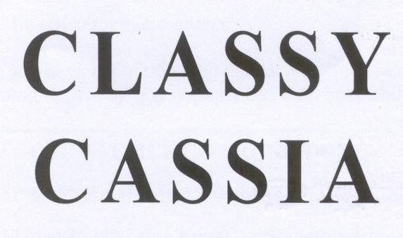 Mẫu nhãn hiệu CLASSY CASSIA