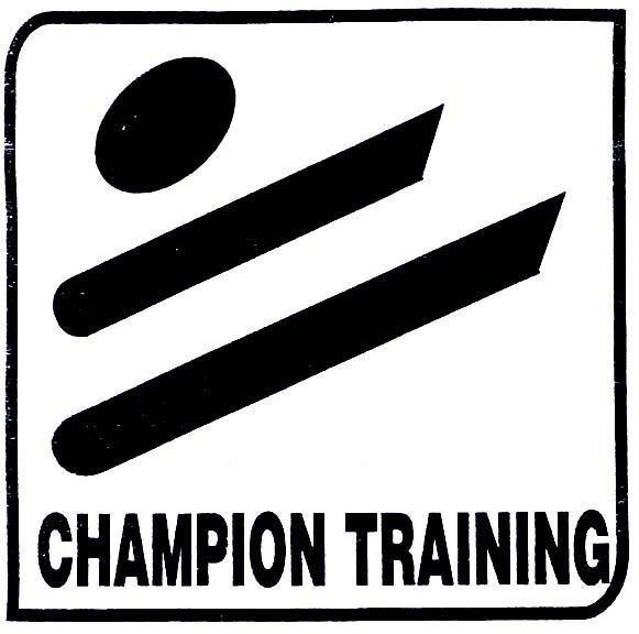 Mẫu nhãn hiệu CHAMPION TRAINING