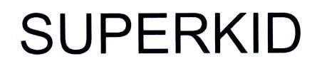 Mẫu nhãn hiệu SUPERKID