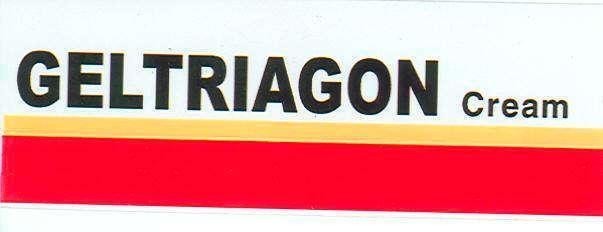 Mẫu nhãn hiệu GELTRIAGON CREAM