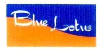 Mẫu nhãn hiệu BLUE LOTUS