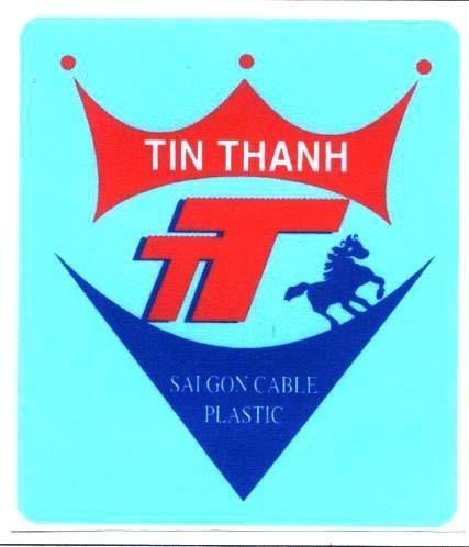 Mẫu nhãn hiệu TIN THANH TT SAIGON CABLE PLASTIC