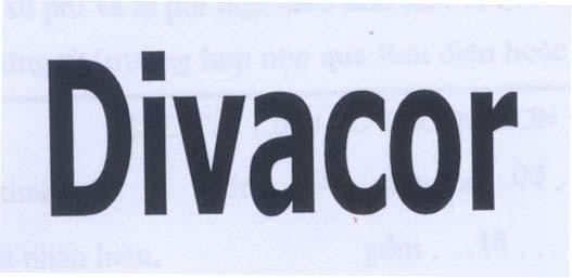 Mẫu nhãn hiệu DIVACOR