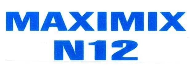 Mẫu nhãn hiệu MAXIMIX N12