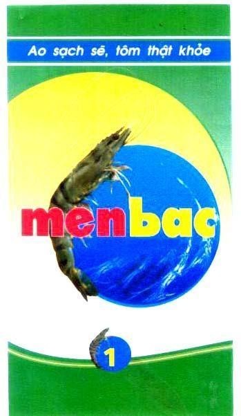 Mẫu nhãn hiệu MEN BAC 1 Ao Sạch Sẽ Tôm Thật Khoẻ