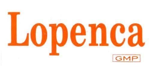 Mẫu nhãn hiệu LOPENCA GMP