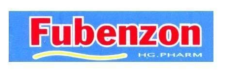 Mẫu nhãn hiệu FUBENZON HG .PHARM