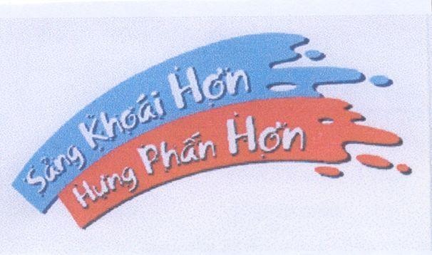 Mẫu nhãn hiệu Sảng Khoái Hơn Hưng Phấn Hơn