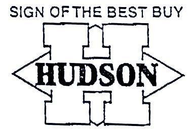 Mẫu nhãn hiệu H HUDSON SIGN OF THE BEST BUY