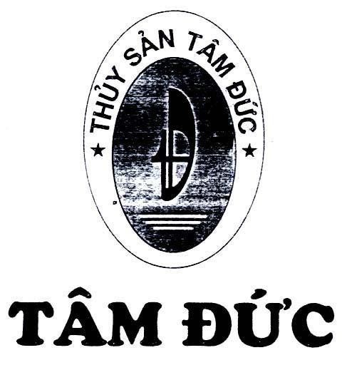 Mẫu nhãn hiệu Tâm Đức TĐ Tâm Đức Thuỷ Sản